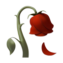 Wilted flower emoji.PNG Wilted flower emoji.PNG