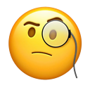 Face with monocle emoji.PNG Face with monocle emoji.PNG