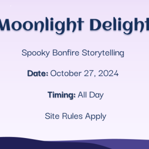 Spooky Bonfire Storytelling at Moonlight Delight