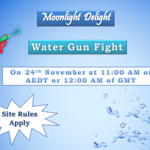Water Gun Fight at Moonlight Delight